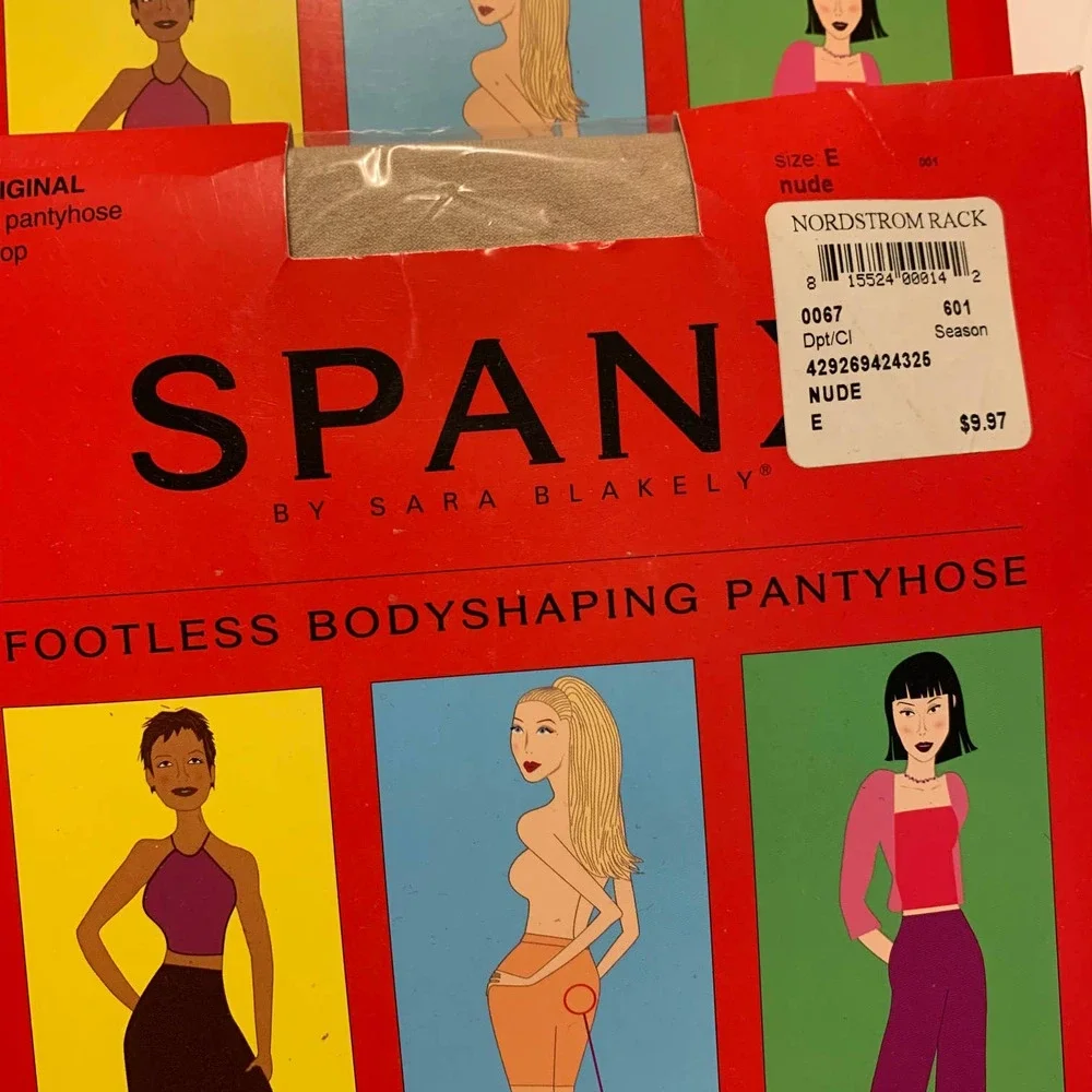 SPANX Footless Body Shaping Pantyhose Lot of 4 NWB Women's Size E‎
